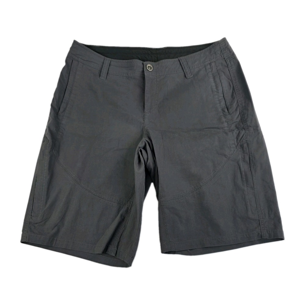 Kuhl Shorts Womens Size 10 Gray 6 Pocket Design Style 6285 Hiking Outdoor Bottom